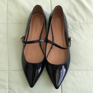 J crew pointy flats